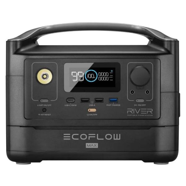 Зарядна станція EcoFlow RIVER Max (EFRIVER600MAX-EU\PB930425)