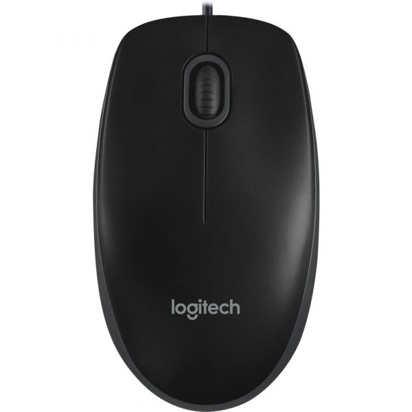 Миша Logitech B100 Black (910-003357)