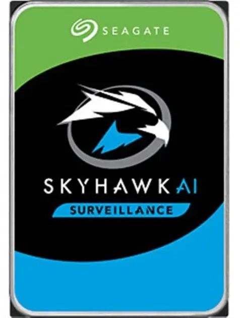 Жорсткий диск HDD SATA 12.0TB Seagate SkyHawk AI Surveillance 7200rpm 256MB (ST12000VE001)