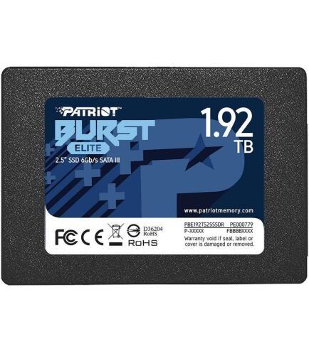 SSD накопичувач PATRIOT Burst Elite 1.92 TB (PBE192TS25SSDR)