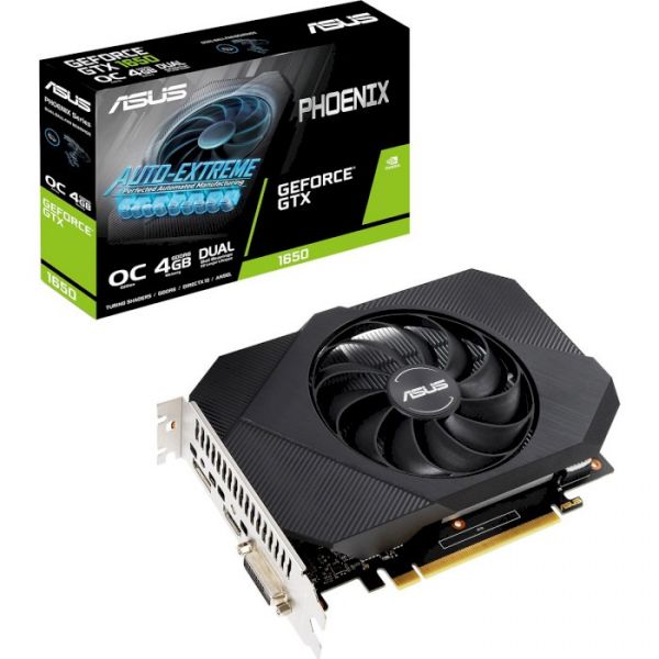 Відеокарта ASUS Phoenix GeForce GTX 1650 OC edition 4GB GDDR6 (PH-GTX1650-O4GD6)