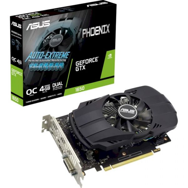 ASUS GeForce GTX 1650 4GB GDDR6 OC EVO (PH-GTX1650-O4GD6-P-EVO)
