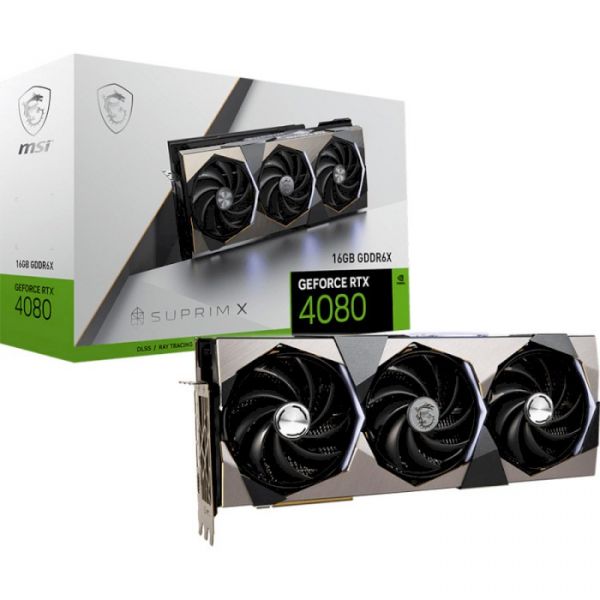 Відеокарта MSI GeForce RTX 4080 16GB GDDR6X SUPRIM X (GeForce RTX 4080 16GB SUPRIM X)