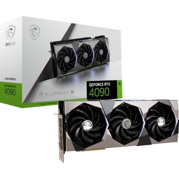 Відеокарта MSI GeForce RTX 4090 24GB GDDR6X SUPRIM X (GeForce RTX 4090 SUPRIM X 24G)