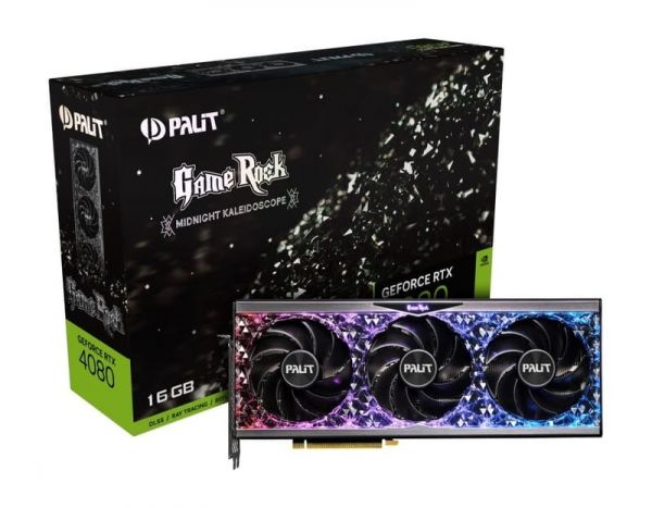Відеокарта Palit GeForce RTX 4080 16GB GDDR6X GameRock (NED4080019T2-1030G)
