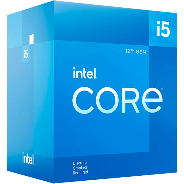 Процессор Intel Core i5 12400F 2.5GHz 18MB, Alder Lake, 65W, S1700) Box (BX8071512400F)