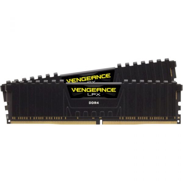 Модуль пам`ятi DDR4 2x8GB/3200 Corsair Vengeance LPX Black (CMK16GX4M2B3200C16)