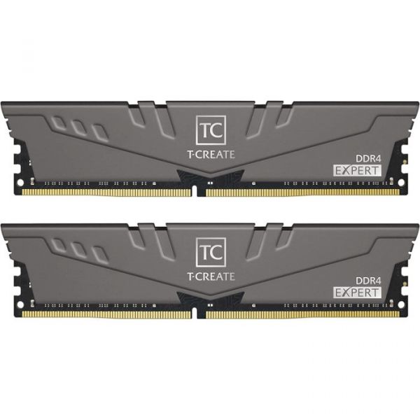 Модуль пам`яті DDR4 2x8GB/3200 Team T-Create Expert Gray (TTCED416G3200HC16FDC01)