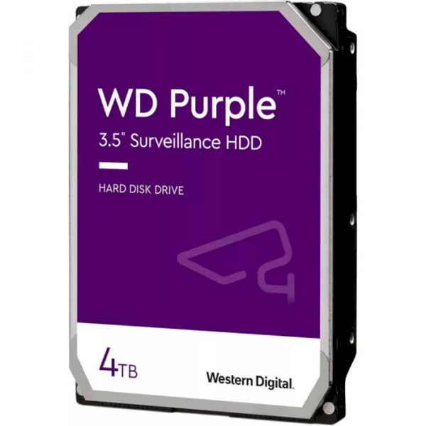Накопичувач HDD SATA 4.0TB WD Purple 5400rpm 256MB (WD43PURZ)