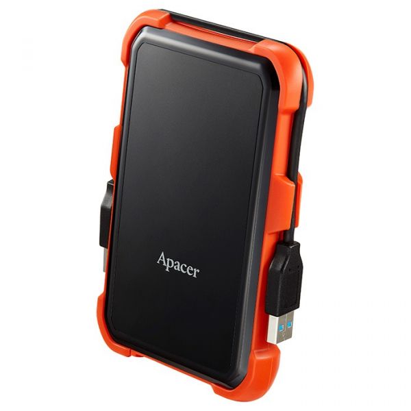 Зовнішній жорсткий диск 2.5" USB 1.0TB Apacer AC630 Black/Orange (AP1TBAC630T-1)