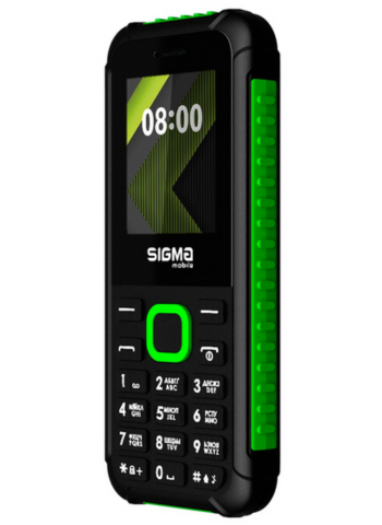 Мобільний телефон Sigma X-style 18 Track Black-Green