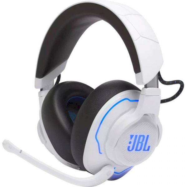 Комп'ютерна гарнітура JBL Quantum 910P Wireless for PS White (JBLQ910PWLWHTBLU)