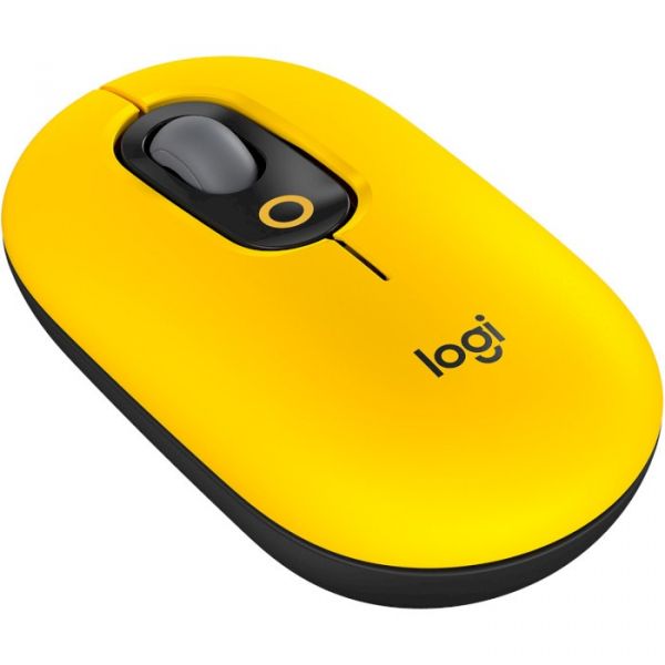 Миша Logitech POP Mouse Bluetooth Blast Yellow (910-006546)