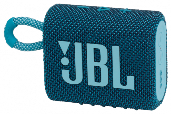 Портативна акустика JBL Go 3 Blue (JBLGO3BLU)