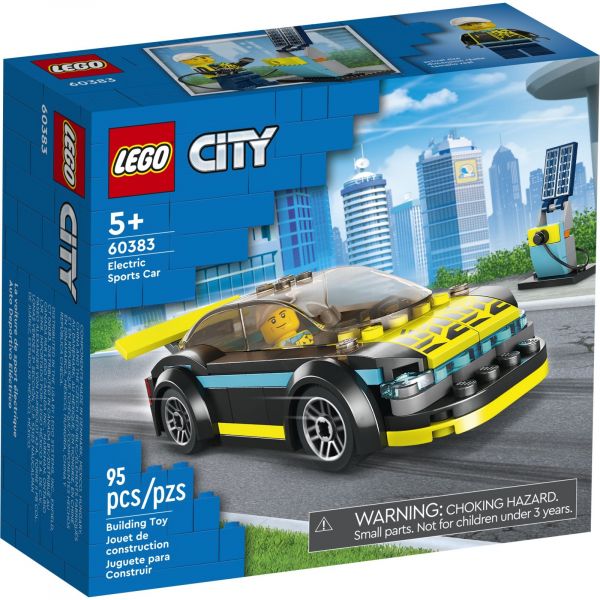 Блоковий конструктор LEGO City Електричний спортивний автомобіль (60383)