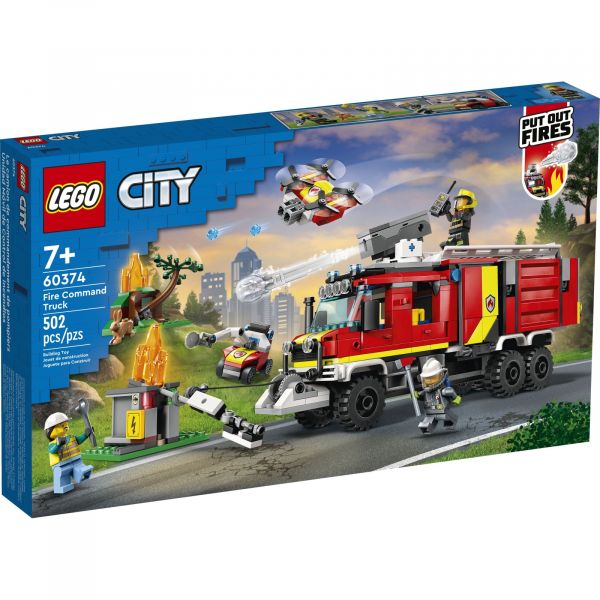 Блоковий конструктор LEGO City Пожежна машина (60374)