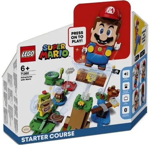 Блоковий конструктор LEGO Super Mario Пригоди разом з Маріо - стартовий набір, (71360)