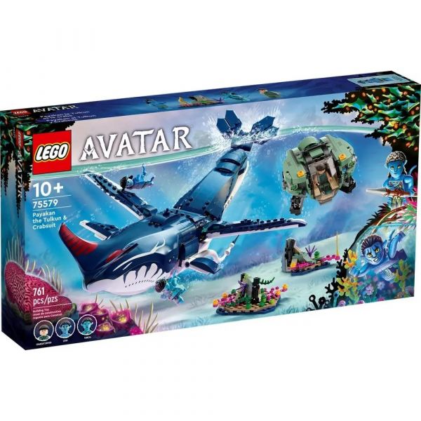 Блоковий конструктор LEGO Avatar Паякан, Тулкун і Костюм краба (75579)
