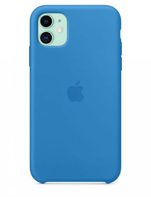 Чохол Apple Silicone Case Surf Blue for IPhone 11