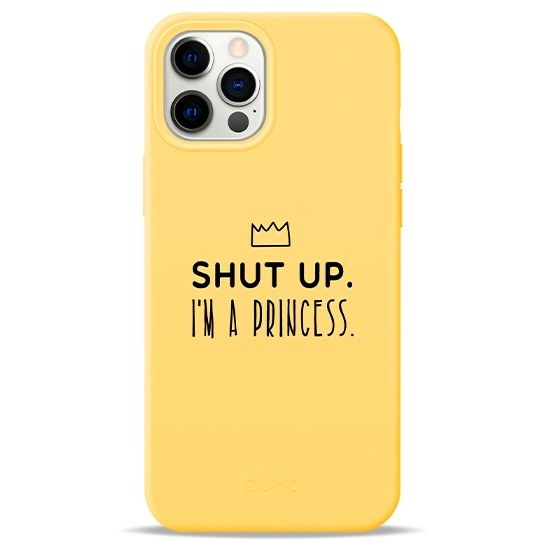 Чохол Pump Silicone Case I'm a Princess for iPhone 12 Pro Max