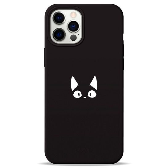 Чохол Pump Silicone Case Funny Cat for iPhone 12 Pro Max