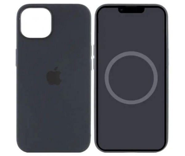 Чохол Silicon Case with Animation & MagSafe iPhone 13 Pro (1:1 original) Midnight