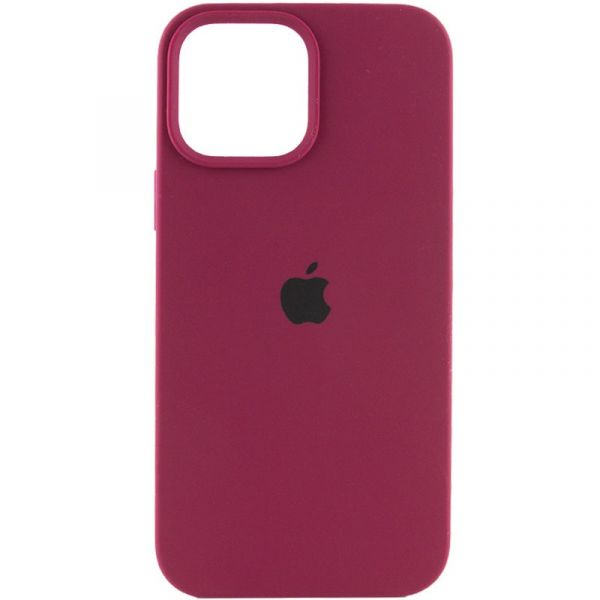 Чохол Apple Silicone Case iPhone 14 Pro Max (1:1 original) Maroon