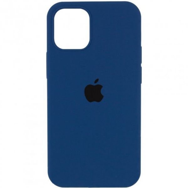 Чохол Apple Silicone Case iPhone 14 Pro (1:1 original) Navy Blue