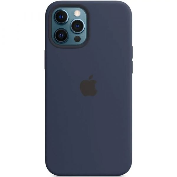 Чохол Apple Silicone Case for iPhone 12 Pro Max Deep Navy