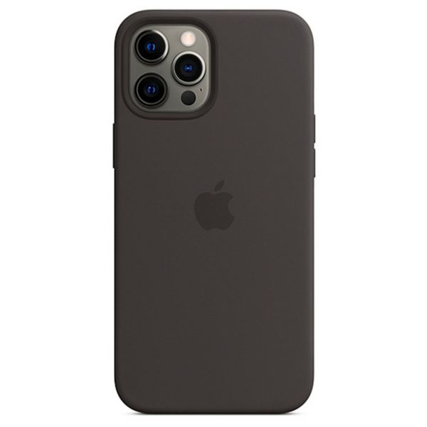 Чохол Apple Silicone Case Black for iPhone 12 Pro Max