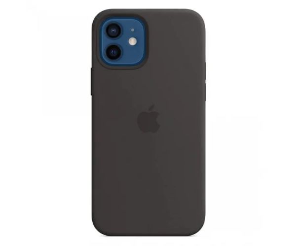 Чохол Apple Silicone Case Black for iPhone 12 Pro