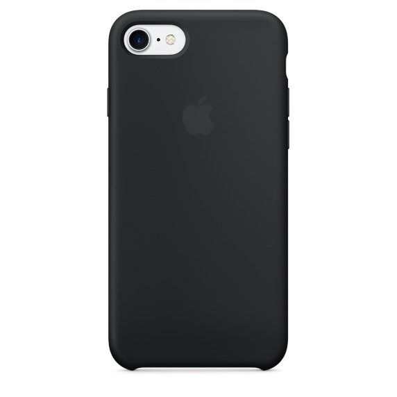 Чохол Apple Silicone Case Black for iPhone 7/8/SE