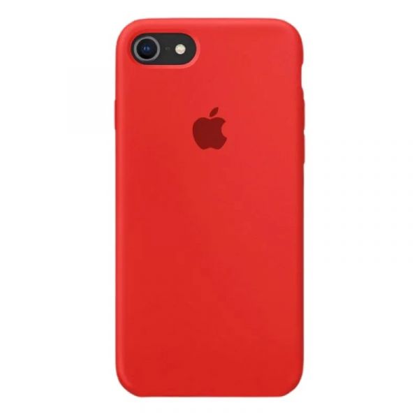 Чохол Apple Silicone Case Red for IPhone 8