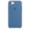 Чохол Apple Silicone Case Blue for IPhone 7/ 8