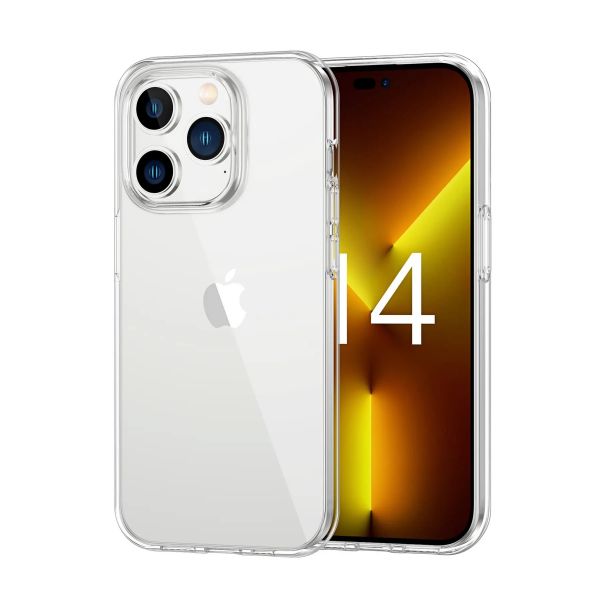 Чохол Mutural Qintou series TPU Case for iPhone 14 Plus Transparant