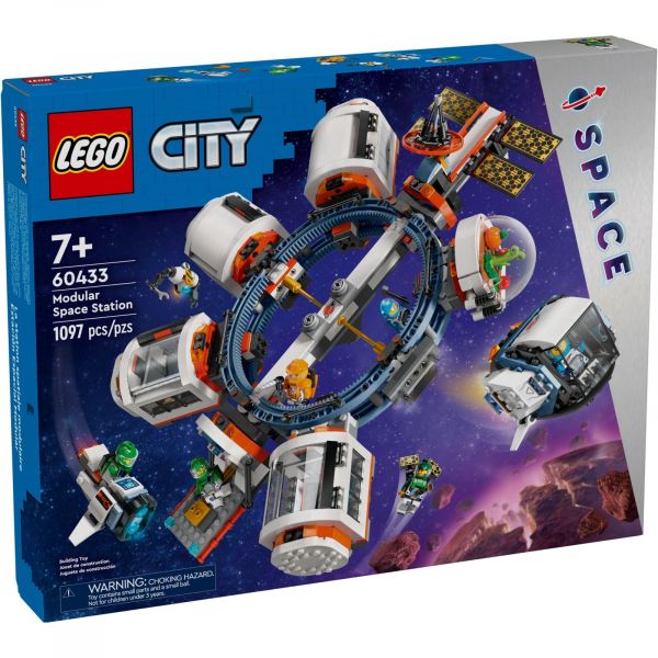 Блоковий конструктор LEGO City Модульна космічна станція (60433)