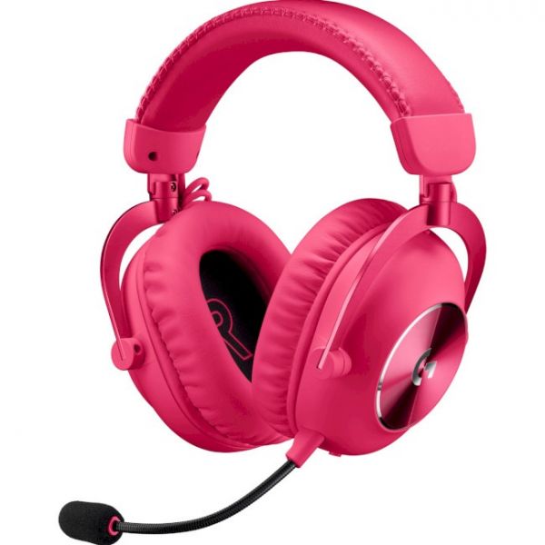 Комп'ютерна гарнітура Logitech G Pro X 2 Lightspeed Pink (981-001275)