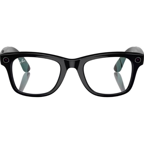 Смарт-окуляри Ray-Ban Meta Wayfarer Shiny Black Frame Clear Lens (RW4006 601/SB 50-22)