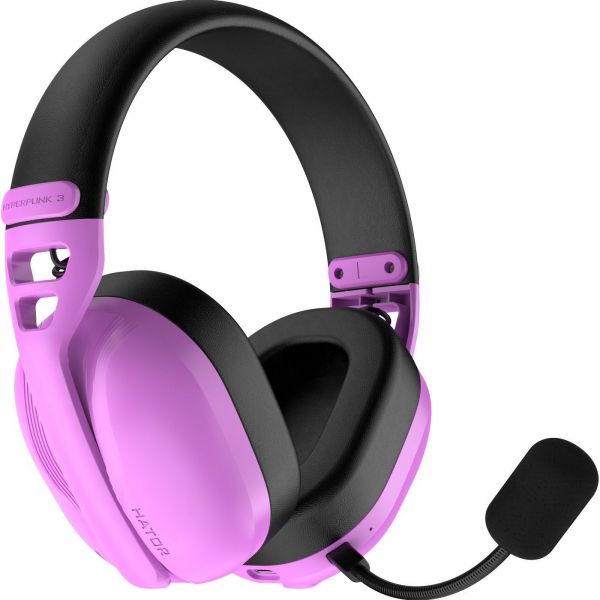 Ігрова гарнітура HATOR HYPERPUNK 3 Hi-Res (ESH19) wireless cyber violet