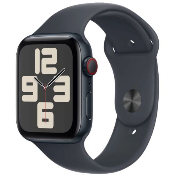 Apple Watch SE 2 2024 GPS + Cellular 40mm Midnight Al. Case with Midn. Band S/M MRG73, MXFR3, MXGC3