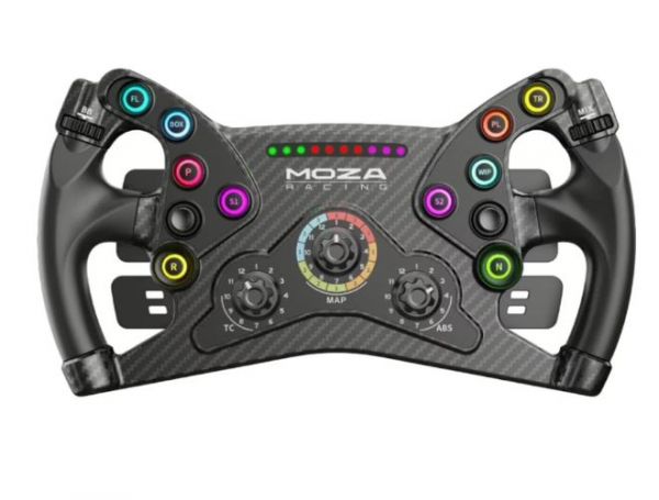 Кермо MOZA Racing KS Steering for PC, 30см., 10кн., RGB (RS047_Moza)