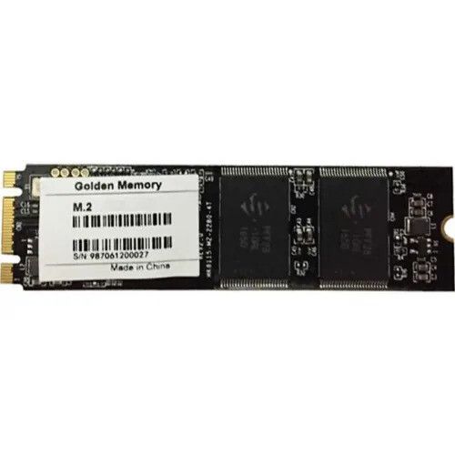 SSD накопитель 256GB Golden Memory M.2 2280 SATA III 3D NAND TLC (AM256CGB)
