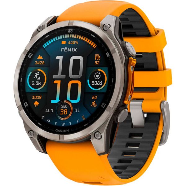 Смарт-годинник Garmin Fenix 8 47mm AMOLED (010-02904-10/11/19)