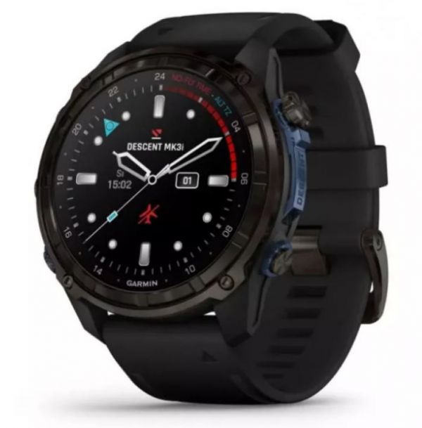 Смарт-годинник Garmin Descent Mk3i 51mm Carbon Gray DLC Tit (010-02752-10/11)