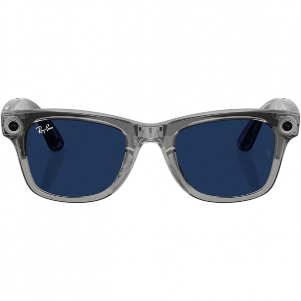 Смарт-очки Ray-Ban Meta Wayfarer Gen2 Large Shiny Tr. Grey Fr./Cl. S.Tr.L.(RW4012 6840MF 53-22)