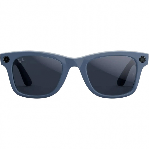 Смарт-окуляри Ray-Ban Meta Wayfarer Gen 2 Shiny Cosmic Blue/Clear Sapphire (RW4012 6628/MF 50-23)