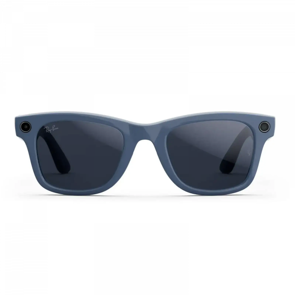Смарт-окуляри Ray-Ban Meta Wayfarer Gen 2 Shiny Cosmic Blue/Clear Sapph. (RW4012 6628/MF 53-23)