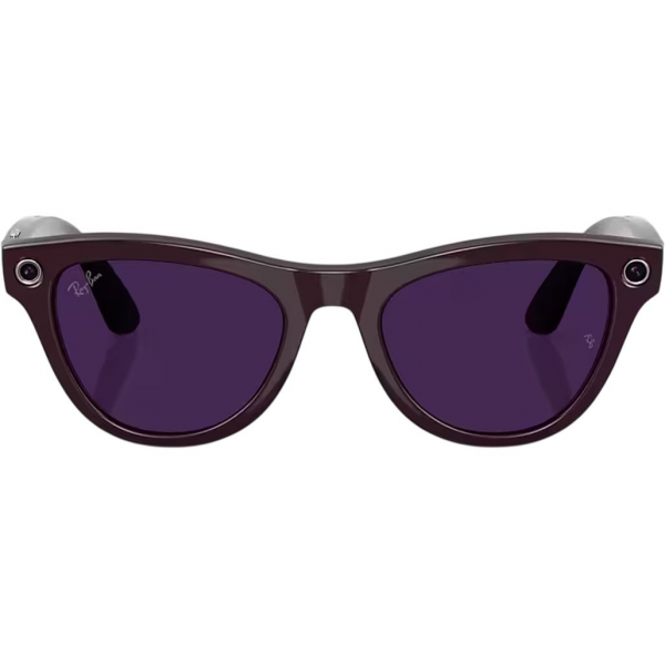 Смарт-окуляри Ray-Ban Meta Skyler Gen 2 St.Shiny Myst.Viol.Fr./Cl. to Am.Tr.L. (RW4014 6701CH 52-20)