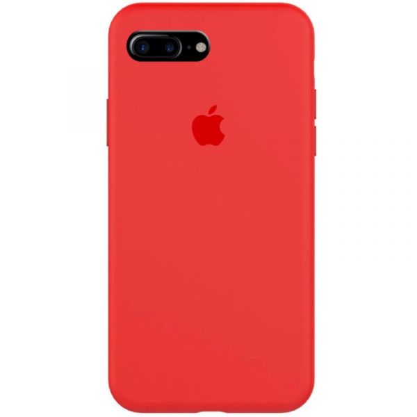 Чохол Apple Silicone Case Red for iPhone 8 Plus