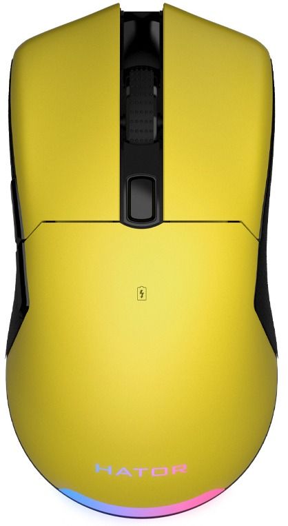 Миша Hator Pulsar Wireless Yellow (HTM-318)
